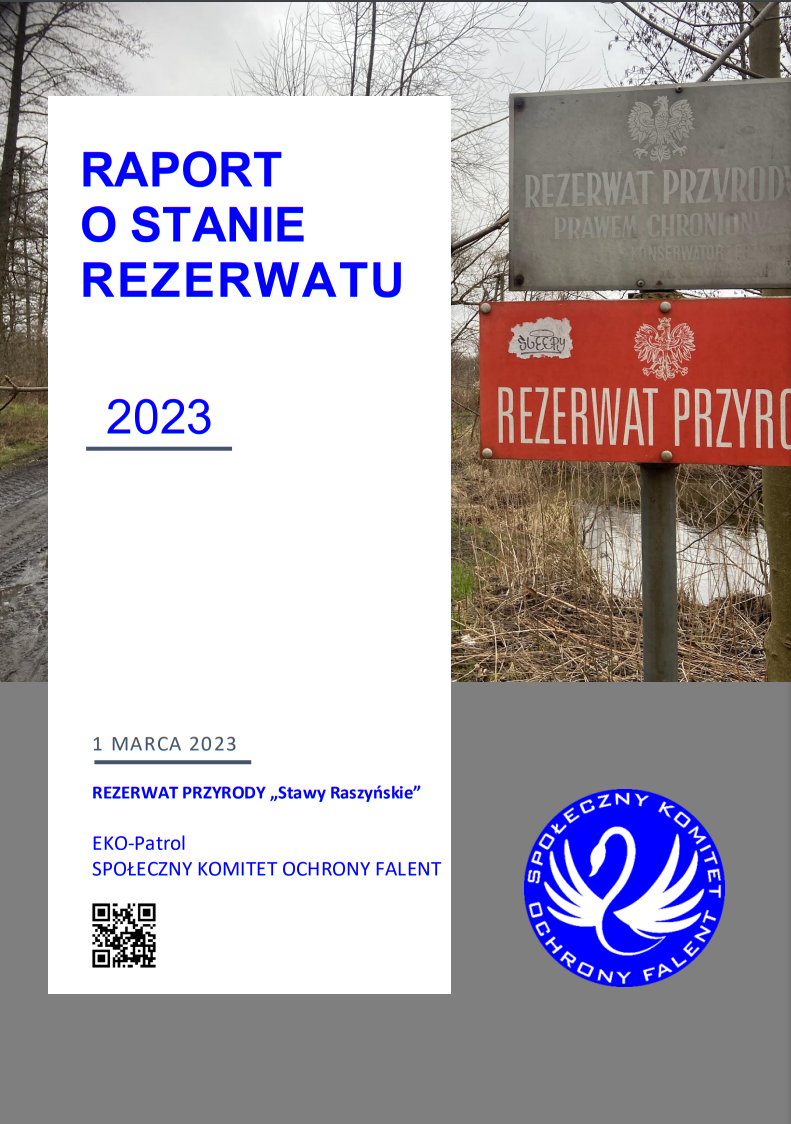 Raport O Stanie Rezerwatu 2023 Spoleczny Komitet Ochrony Falent SKOF 