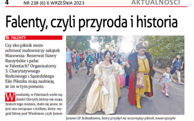 Przegląd Regionalny 6_9_2023 Falenty czyli przyroda i historia